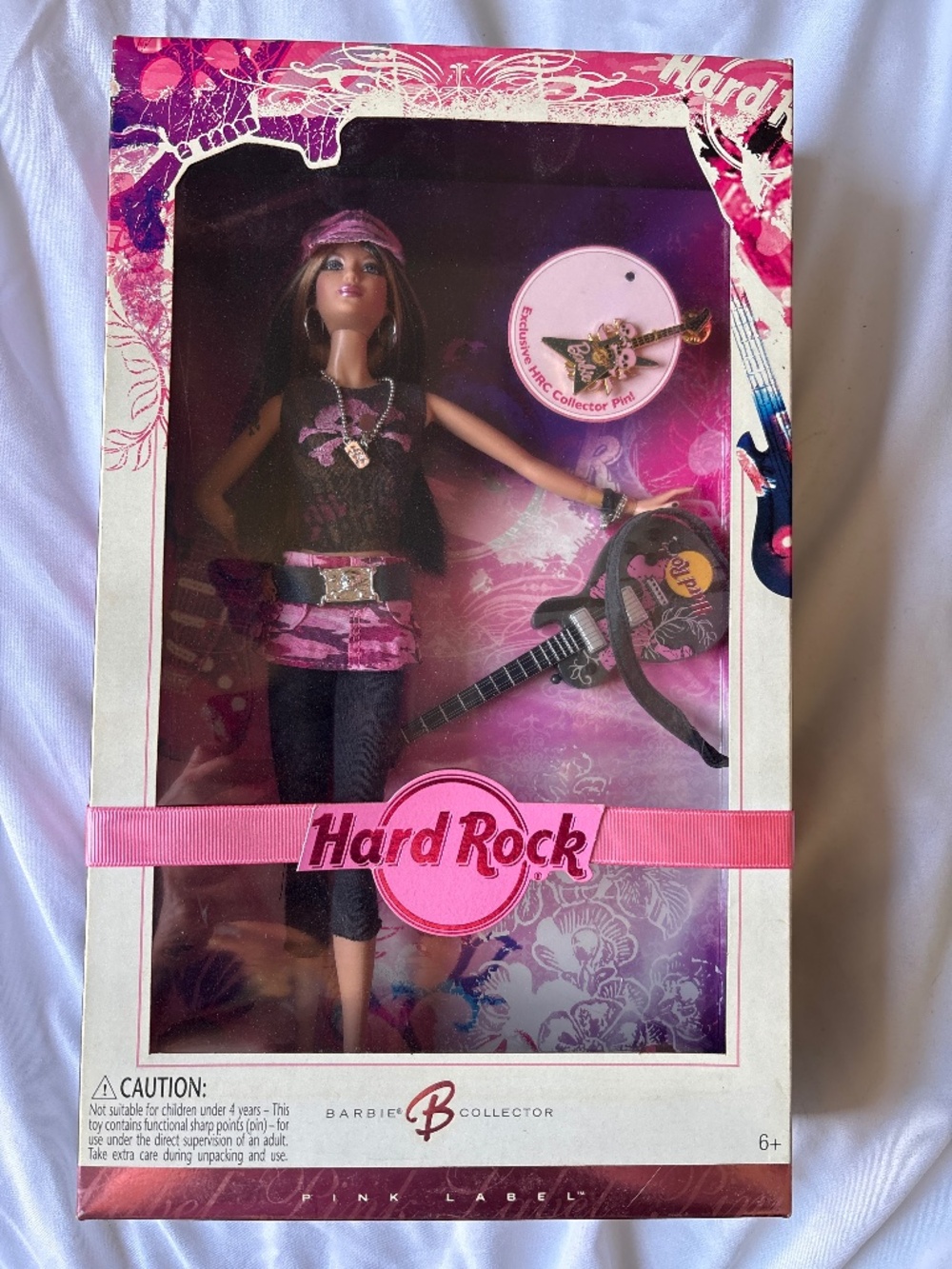 Hard Rock Barbie Collector Pink Label